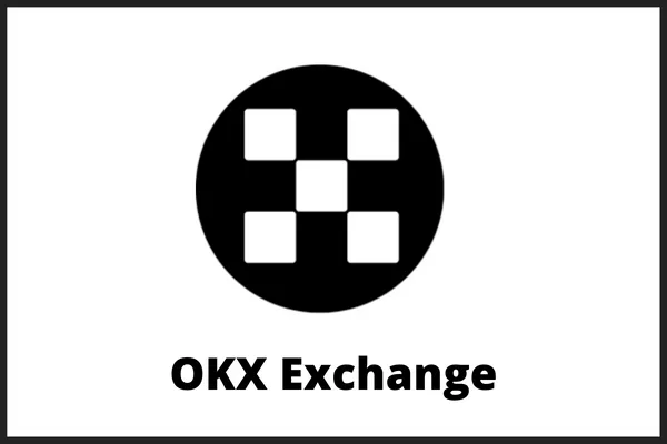 OKX Exchange logo featuring a black circular design with white squares, symbolizing the platform’s trading features.